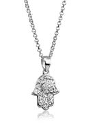 Nenalina Collierkettchen »Hamsa Hand Symbol Ornament Anhänger 925 Silber«