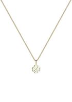 Elli Premium Kette mit Anhänger »Kleeblatt, 0108723016«, mit Diamant