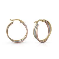 Fascination by Ellen K. Creolen »585/- Gold dreifarbig«