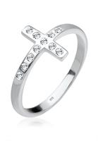 Elli Dames Blogger Kruis met Kristallen in 925 Sterling Zilver