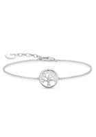 Thomas Sabo Silberarmband »A1828-051-14-L19v, Tree of Love, Lebensbaum«, mit Zirkonia