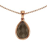 Jamelli Anhänger mit Kette »925/- Sterling Silber Rauchquarz«