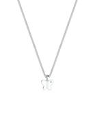 Elli DIAMONDS Ketting Dames Vlinder Diamant (0.015 ct.) in 925 Sterling Zilver