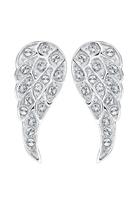 Elli Paar Ohrstecker »Flügel Swarovski Kristalle 925 Silber«