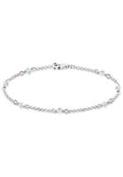 Elli Dames Filigraan Elegant met Kristallen in 925 Sterling Zilver
