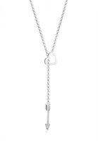 Elli Dames Hart Liefde Pijl Cupido in 925 Sterling Zilver