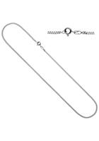 Jobo Silberkette, Panzerkette 925 Silber 60 cm 2 mm