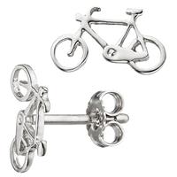 sigo Kinder Ohrstecker Fahrrad Bike 925 Sterling Silber Ohrringe Kinderohrringe