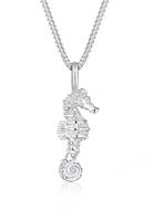 Elli Dames met hanger zeepaardje in 925 sterling zilver 45 cm lang