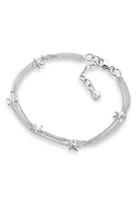 Elli dames zeester met zoetwater gekweekte parel in 925 sterling zilver