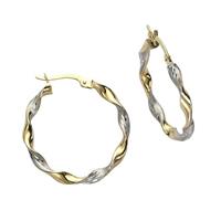 Fascination by Ellen K. Creolen »333/- Gold bicolor glanz matt«
