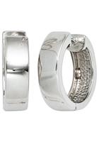 Jobo Paar Creolen, rund 925 Silber