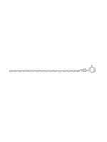 Adelia´s Silberkette »Silber 925 Sterling Silver Collier - Halskette«, 925 Sterling Silber Ankerkette diamantiert