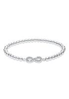 Elli Elli Armbanden Dames Infinity Motif Basic met Kristallen in 925 Sterling Zilver