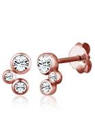 Elli Elli Oorbellen Basic Kristalle Filigran 925 Silber