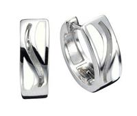 Vivance Klappcreolen »925/- Sterling Silber Lack«