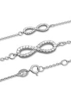 Firetti Silberarmband »Infinity, Unendlichkeitsschleife«, mit Zirkonia
