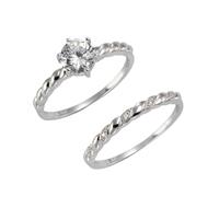 Vivance Ring Set »925/- Sterling Silber Zirkonia«