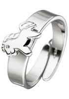 Jobo Silberring »Pferd«, 925 Silber