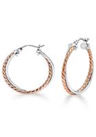 amor hoepel oorbellen voor dames, 925 Sterling zilver