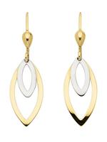 Adelia´s Paar Ohrhänger »Gold 8 k (333) Ohrringe - Ohrhänger«, 8 k 333 Gelbgold