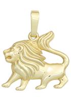 Jobo Sternzeichenanhänger, Sternzeichen Löwe 333 Gold