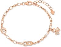 amor Armband voor dames, sterling zilver 925, zirkonia (synth.)