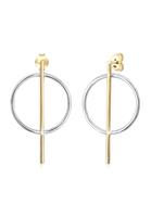 Elli Oorbellen Geo Cirkel Basic Minimal 925 Zilver