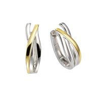 Vivance Klappcreolen »925/- Sterling Silber vergoldet«