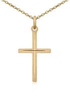 Firetti Kette mit Anhänger »Kreuz, diamantiert, Gelbgold«