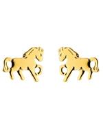 Adelia´s Paar Ohrstecker »Gold 14 k (585) Ohrringe - Ohrstecker«, Pferd 14 k 585 Gelbgold