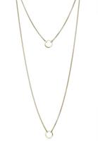 Elli Dames Layer Cirkels Geo Classic Basic Trend in 925 Sterling Zilver