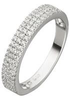 Jobo Silberring, 925 Silber mit 69 Zirkonia
