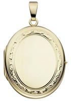 Jobo Medallionanhänger »Medaillon«, oval 585 Gold