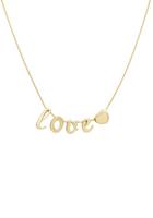 amor Ketting met hanger Goud 375/9 ct