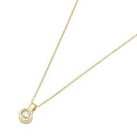 Luigi Merano Goldkette »mit Brillant Anhänger, Gold 585«