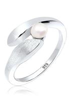 Elli Dames Wikkel Zoetwater Gekweekte Parel in 925 Sterling Zilver Zilver