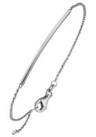 Jobo Armband, 585 Weißgold 18 cm