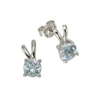 Zeeme Ohrstecker »925/- Sterling Silber rhodiniert«