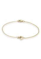 Elli Armband »Herz Verschlungen Lovely Symbol 925 Silber«