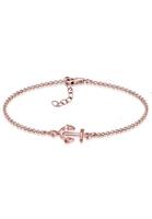 Elli Armband »Anker Maritim Trend Symbol 925 Silber rosé«