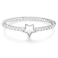 Glanzstücke München Silberring »A1248« (1-tlg), aus Sterling Silber