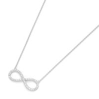 GIORGIO MARTELLO MILANO Collier »Collier Infinity (Unendlichkeit) mit Zirkonia«