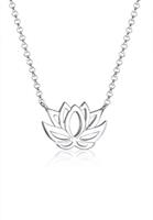 Elli Dames Hanger Lotusbloem in 925 Sterling Zilver