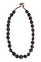 COLLEZIONE ALESSANDRO Lange Kette »Holly«, mit echte Lumbangperlen