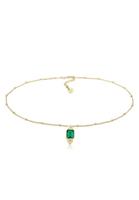 Elli PREMIUM Dames Elegante Hanger met Groene Kwarts Edelsteen in 925 Sterling Zilver