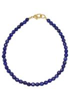 Firetti Armband »Elegant, 4 mm breit, schimmernd«, mit Lapislazuli, Made in Germany