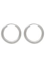Adelia´s Paar Creolen »Silber 925 Sterling Silver Ohrringe - Creolen«, 925 Sterling Silber Ø 2 cm