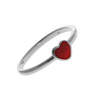 Vivance Ring »925/- Sterling Silber rhodiniert Herz«