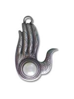 Adelia´s Amulett »Briar Dharma Talisman«, Die Hand des Buddha - Mut und Vertrauen